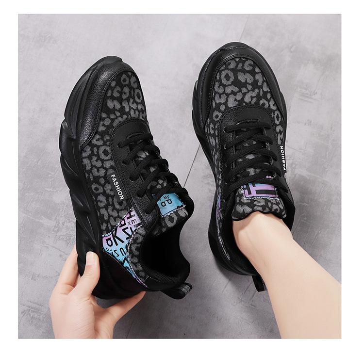 Women's Mesh Letter Printed Sports Shoes
