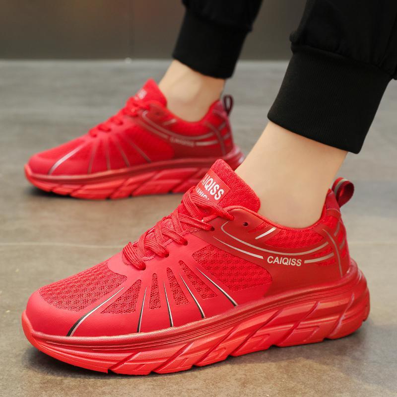 Comfortable fly-knit breathable sneakers