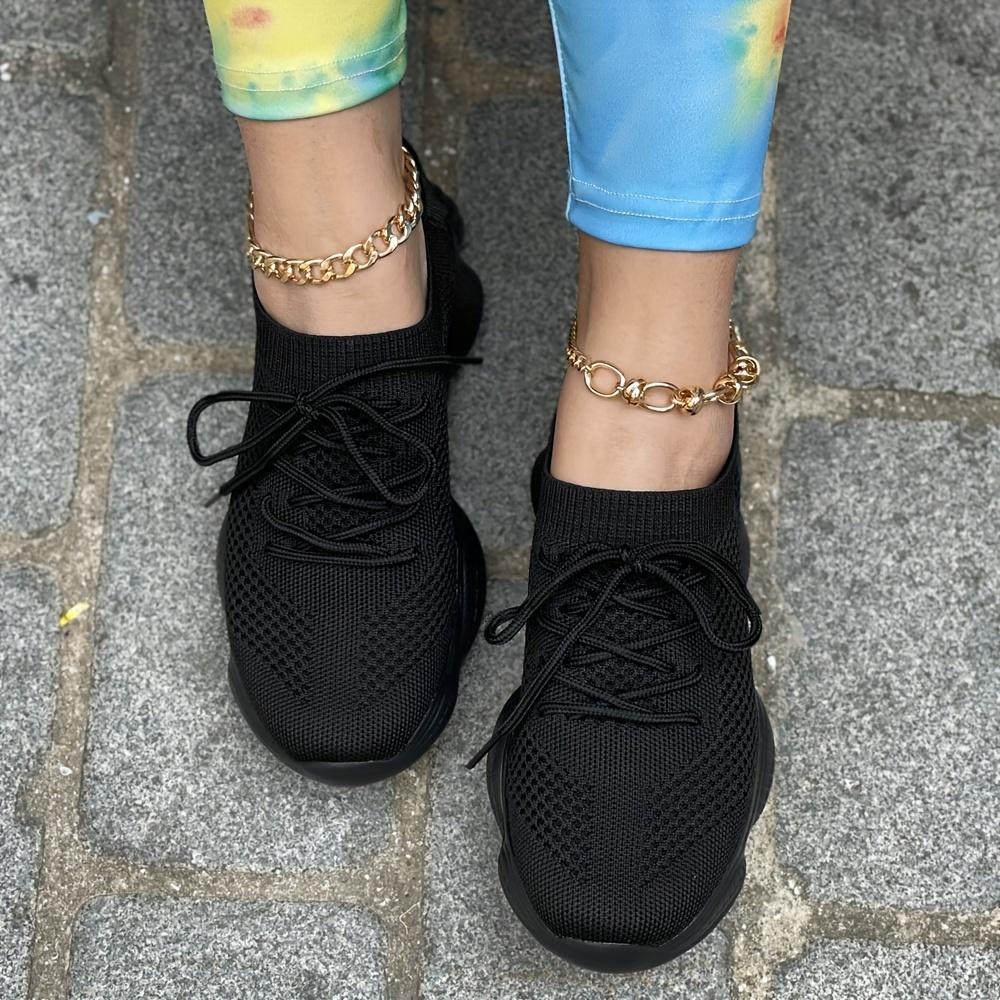 Women's Breathable Knit Sneakers