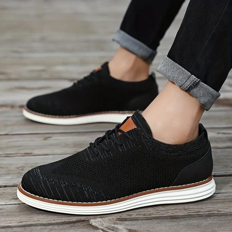 Men's Breathable Lace-ups Lightweight Sneakers
