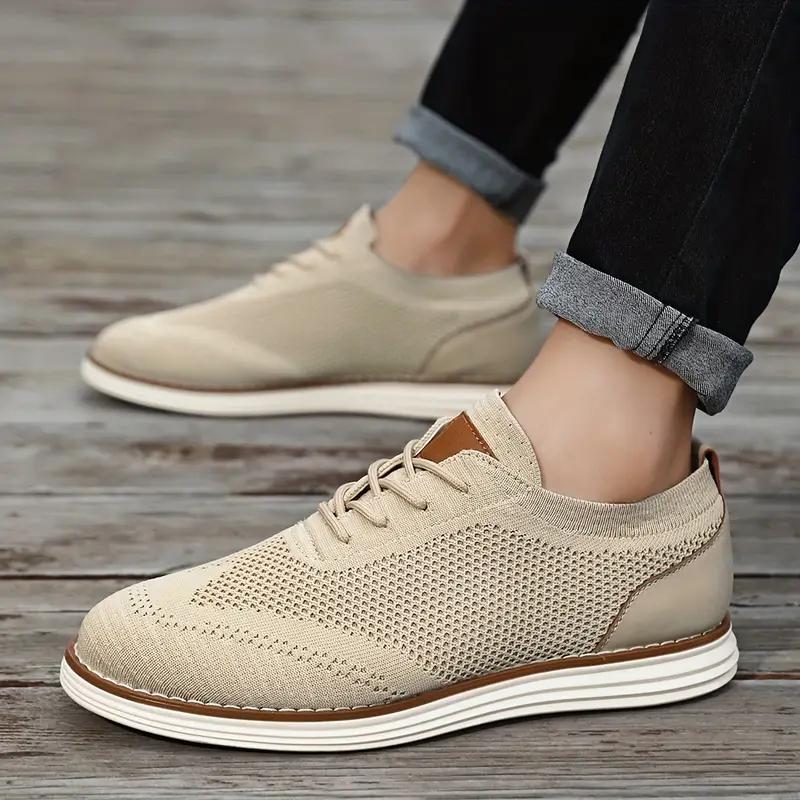 Men's Breathable Lace-ups Lightweight Sneakers
