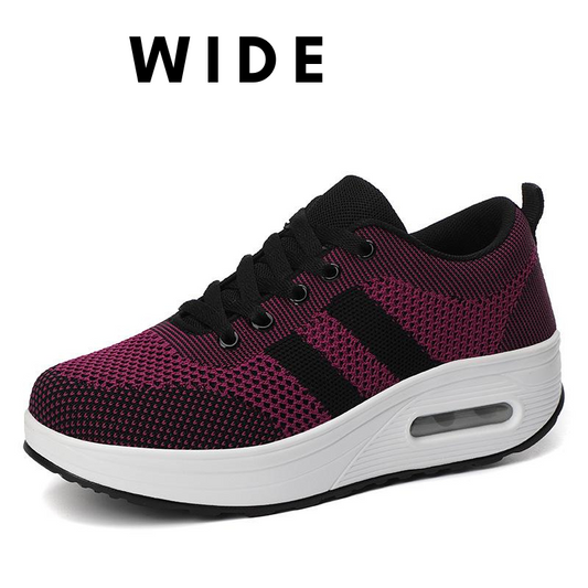 WIDE🔥Last Day 60% OFF - Slip-on light air flying woven mesh orthopedic Sneakers - fits