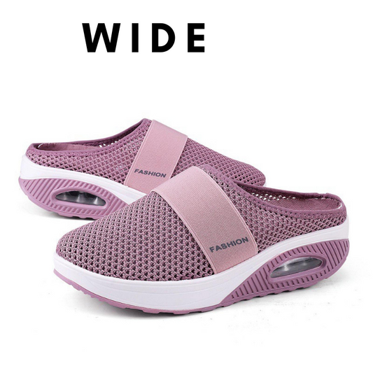 WIDE-49% OFF Air Cushion Slip-On Orthopedic Diabetic Walking Shoes - fits