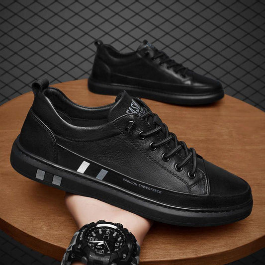 2023 New Mens Board Shoes High-quality Luxury Lightweight Breathable Leather Casual Sports Shoes
