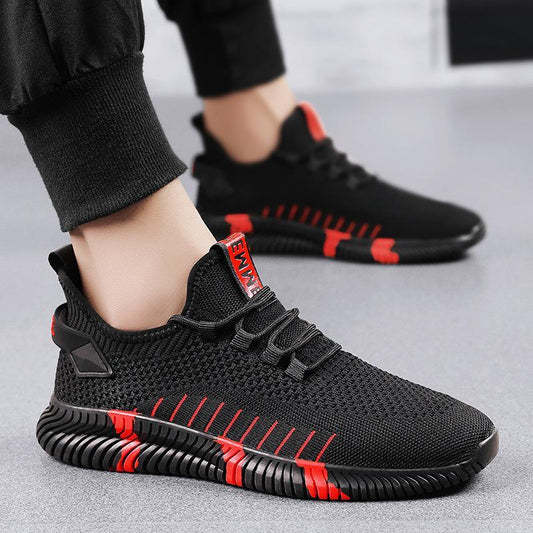 Men's Running Shoes Casual Lace-up Fashion Lightweight Walking Sneakers Comfortable Shoes