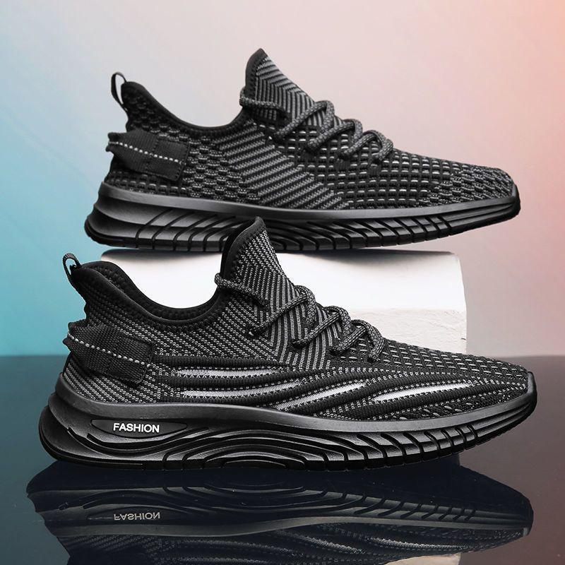 Fly woven mesh athleisure fashion running shoes