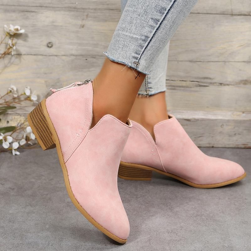 Women's Fashion Leather Orthopedic Boots