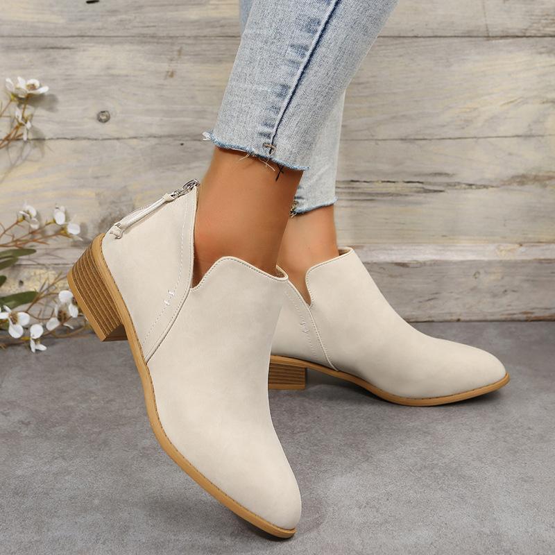 Women's Fashion Leather Orthopedic Boots