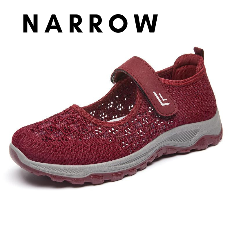 (NARROW)🔥Last Day 49% OFF-2023 Hot Sale Summer Mesh Soft Soled Walking Orthopedic Sneakers - fits