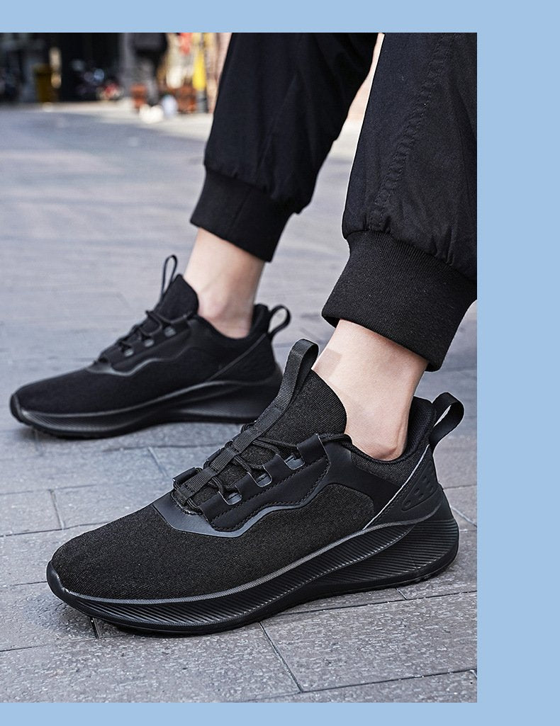 Versatile comfortable soft soled lightweight breathable sneakers - fits