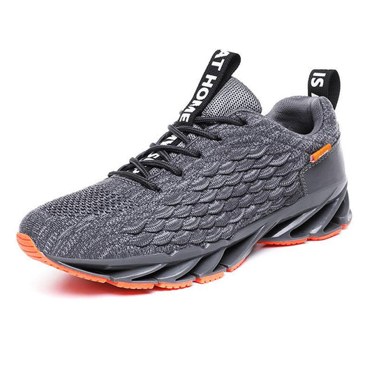 Fish scale texture gym fly mesh breathable Sneakers - fits